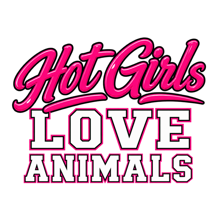 Hot Girls Love Animals