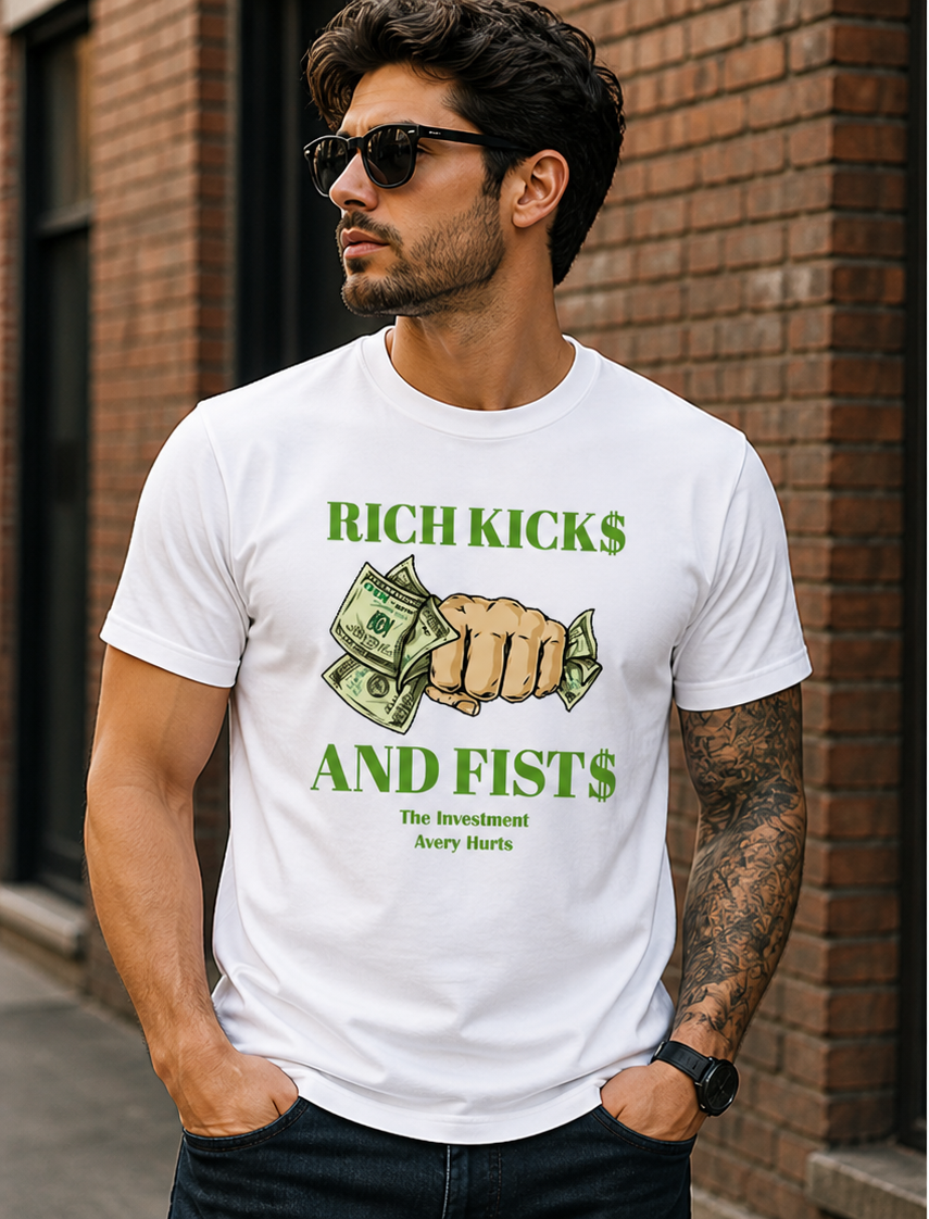 Rich Kick$ and Fist$ – “The Investment” Avery Hurts T-Shirt
