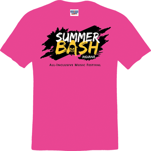 Summer Bash Logo T- Pink