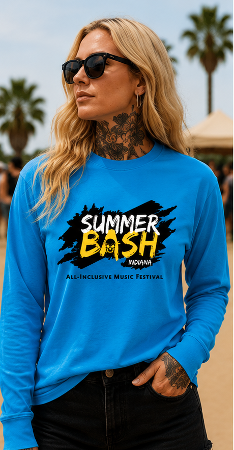 Summer Bash Long Sleeve- Blue