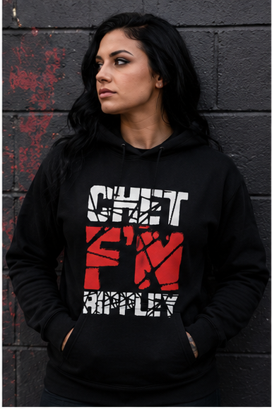 Chet F'N Rippley Black 50/50 Hoodie