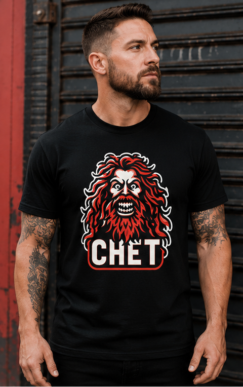 Chet Rippley- Wild Man Chet Tee