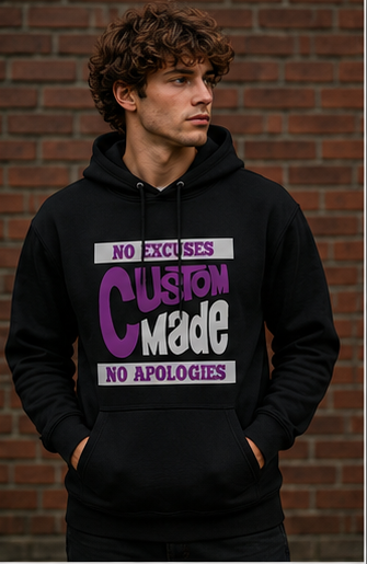Custom Made Moisture Wicking Hoodie
