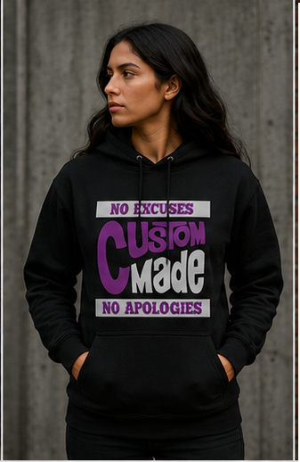 Custom Made Moisture Wicking Hoodie