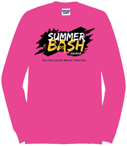 Summer Bash Long Sleeve T- Pink