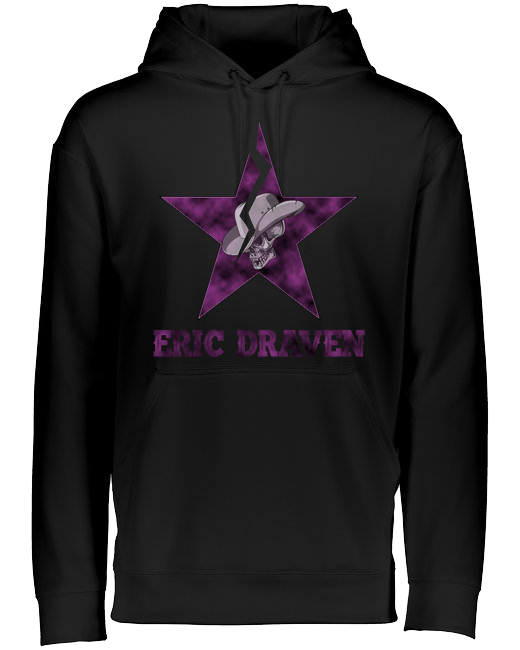 Eric Draven Black Moisture Wicking Hoodie