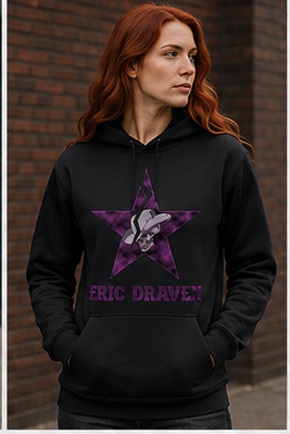 Eric Draven Black Moisture Wicking Hoodie