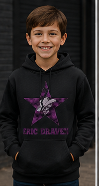 Eric Draven Black Moisture Wicking Hoodie