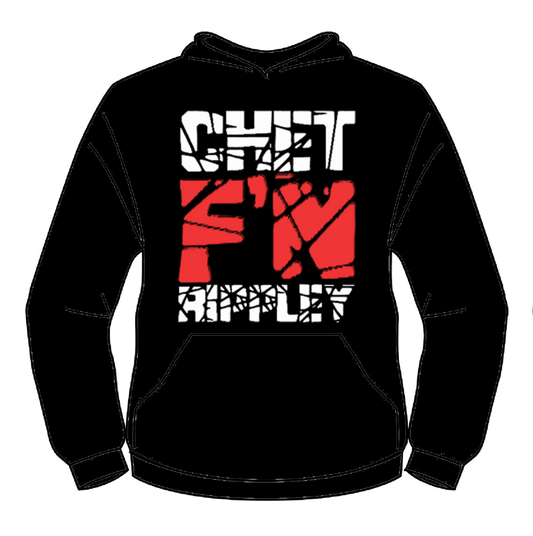 Chet F'N Rippley Black 50/50 Hoodie