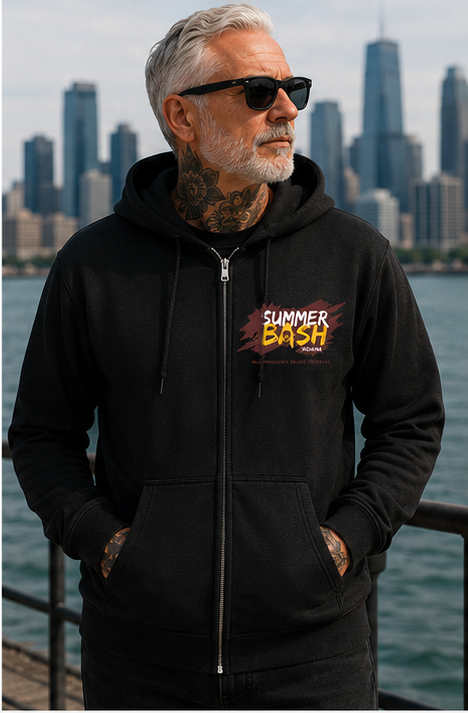 Summer Bash Logo Full Zip Hoodie
