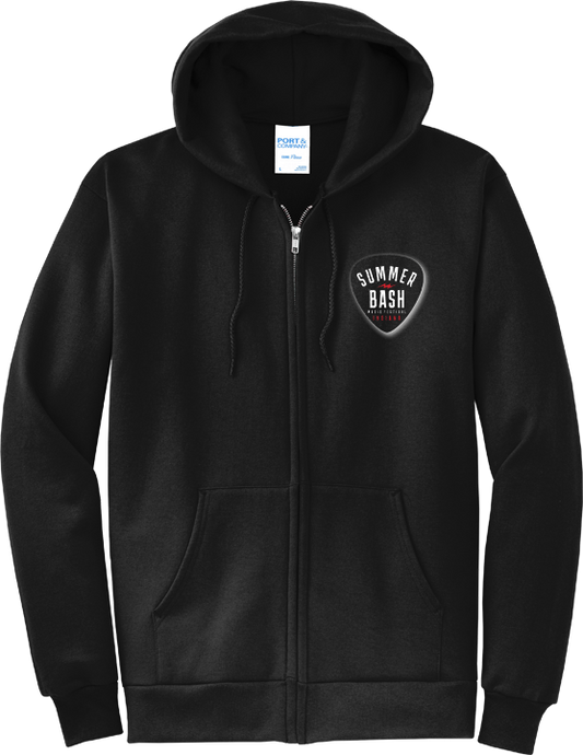 Summer Bash Guitar Pic Full Zip Hoodie