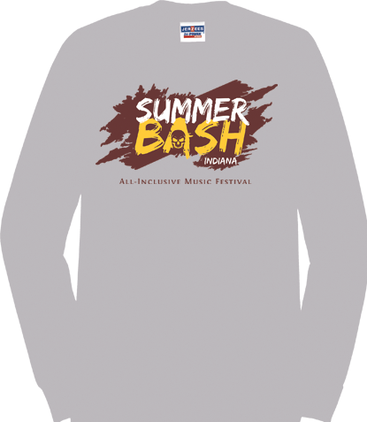 Summer Bash Long Sleeve T- Silver