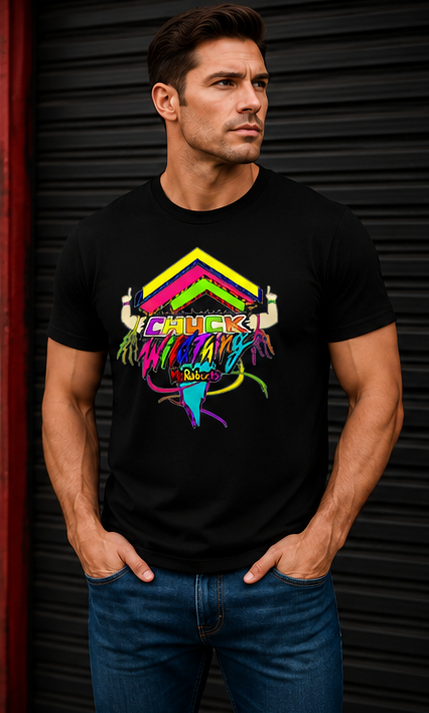 Chuck McRoberts Wildthing T-Shirt- Black