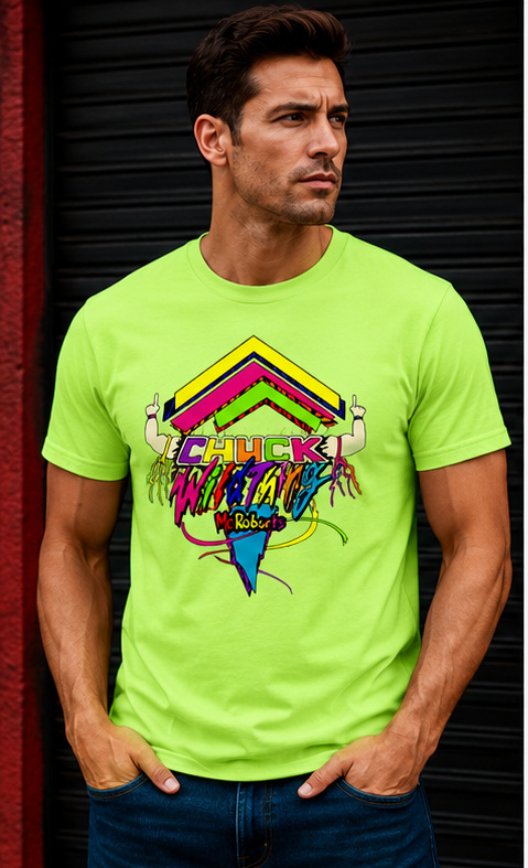 Chuck McRoberts Wildthing T-Shirt- Lime Green