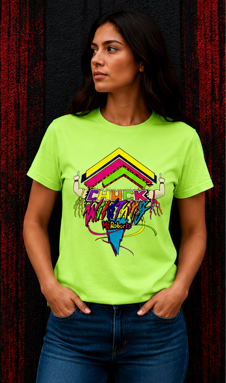 Chuck McRoberts Wildthing T-Shirt- Lime Green