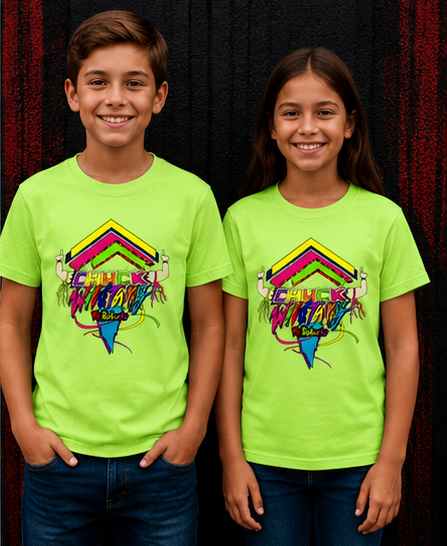 Chuck McRoberts Wildthing T-Shirt- Lime Green