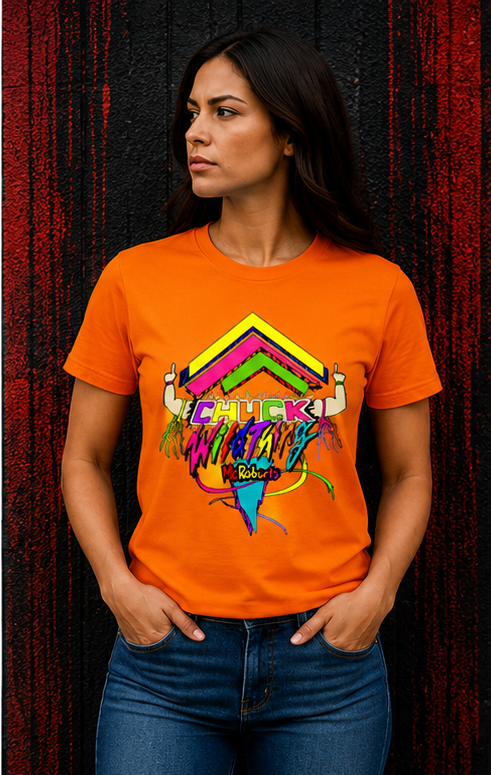 Chuck McRoberts Wildthing T-Shirt- Orange