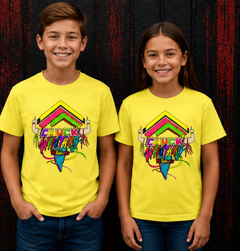 Chuck McRoberts Wildthing T-Shirt- Yellow