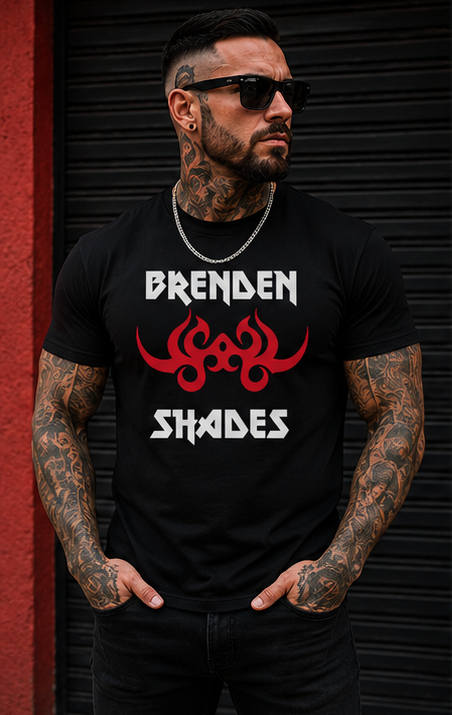 Brenden Shades Black T-Shirt