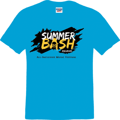 Summer Bash Logo T- Blue