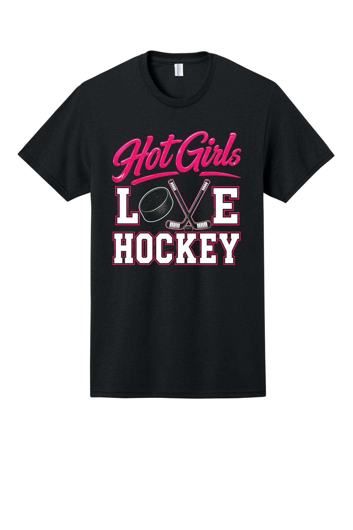 Hot Girls Love Hockey T-Shirt