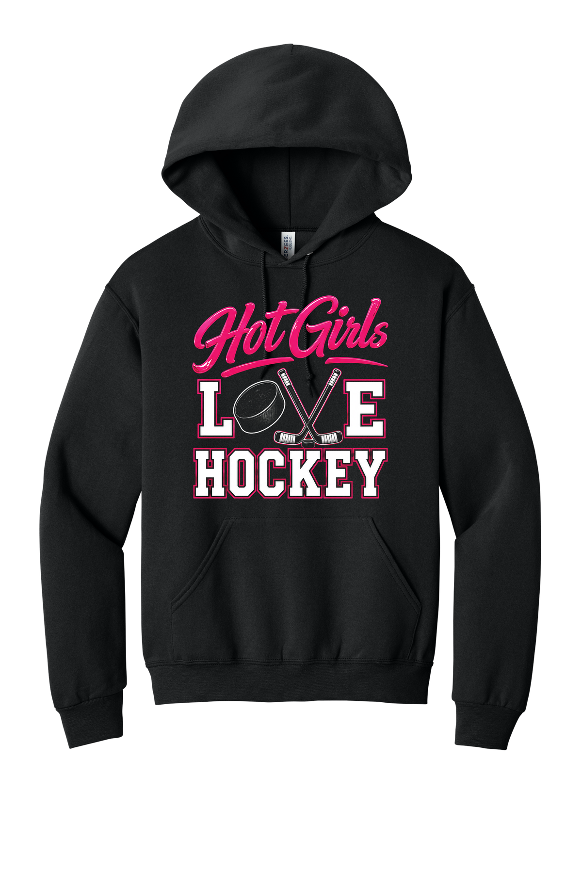 Hot Girls Love Hockey Hoodie