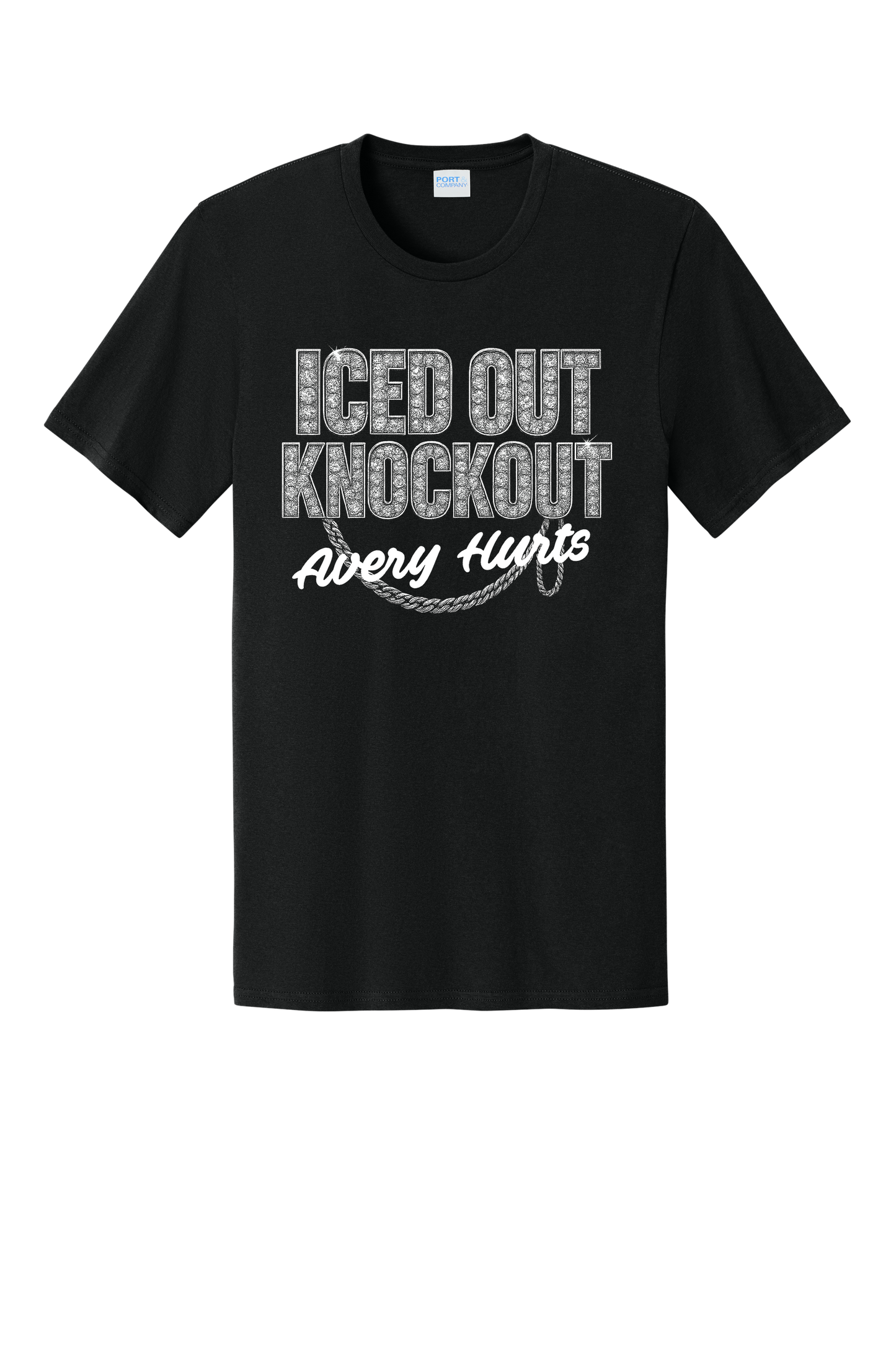 Iced Out Knockout – Avery Hurts T-Shirt