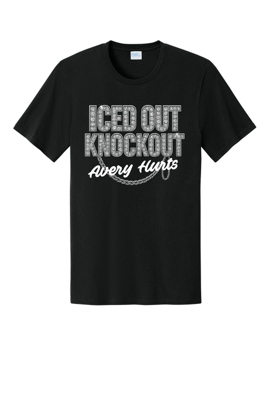 Iced Out Knockout – Avery Hurts T-Shirt