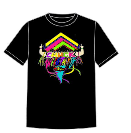 Chuck McRoberts Wildthing T-Shirt- Black