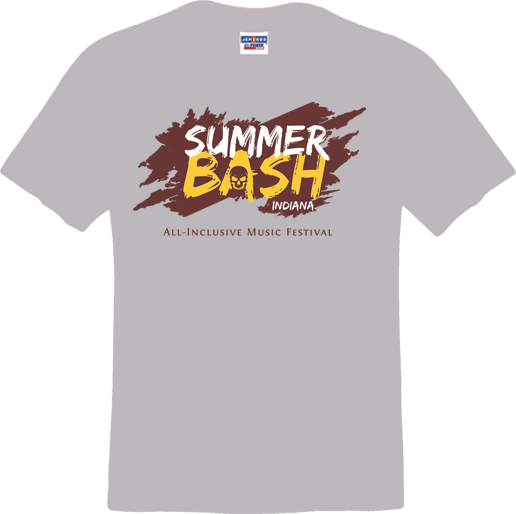Summer Bash Logo T- Silver